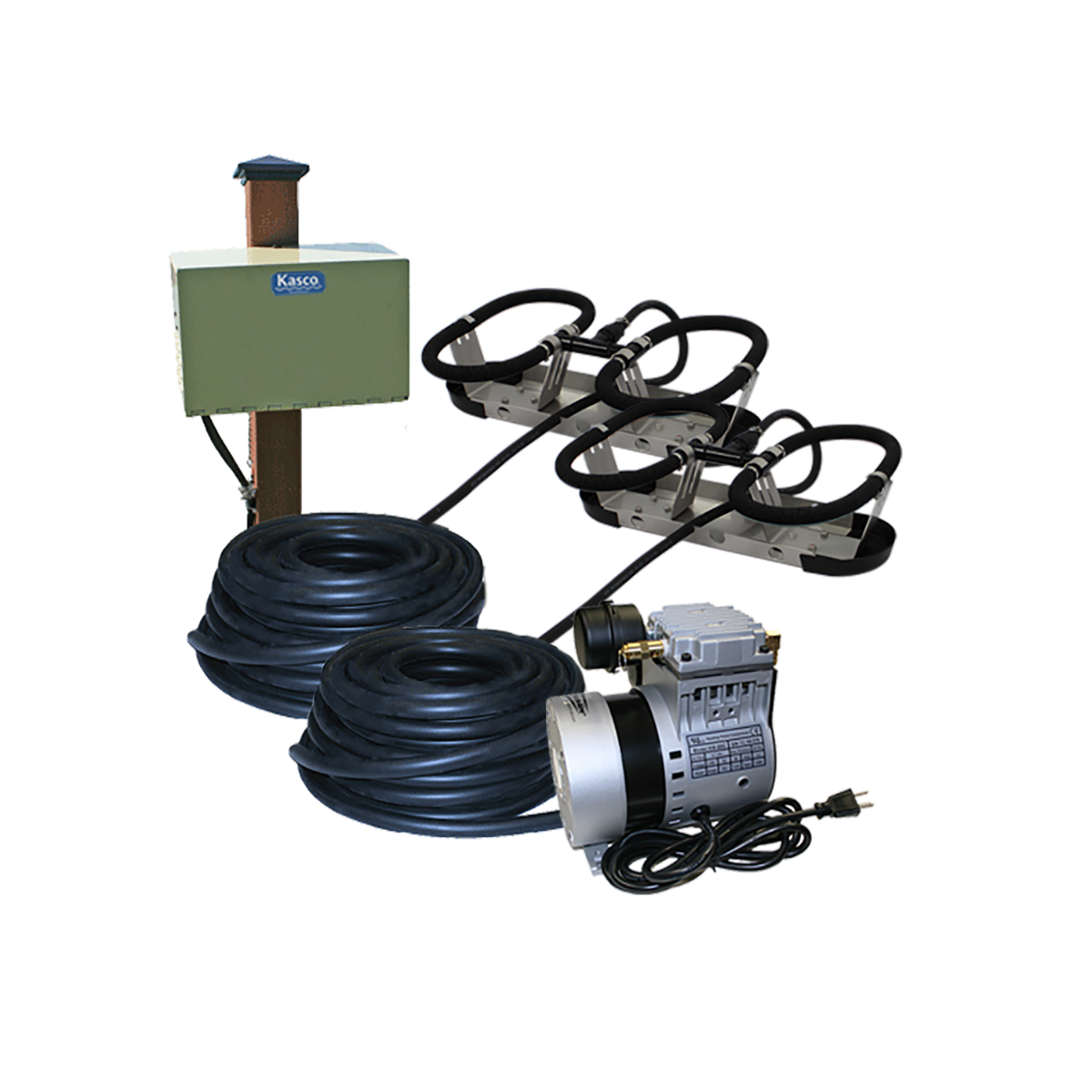 Kasco RobustAire Standard - 2 Diffusers 120V Post Mount